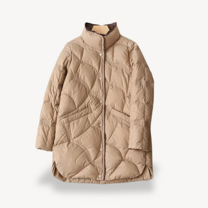 Gesteppte Daunenjacke für Damen | Loravelle 4
