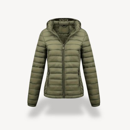 Gesteppte Pufferjacke mit Kapuze für Damen | Loravelle 4
