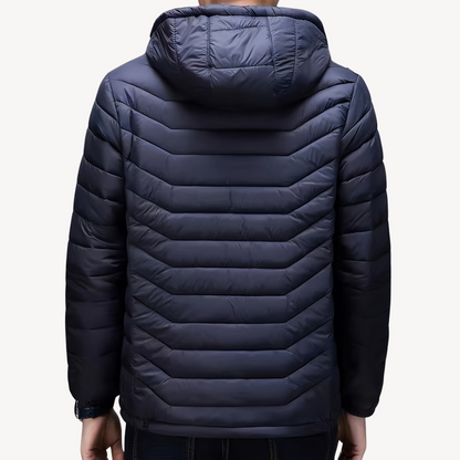 Gesteppte Pufferjacke mit Kapuze für Herren | Loravelle 2
