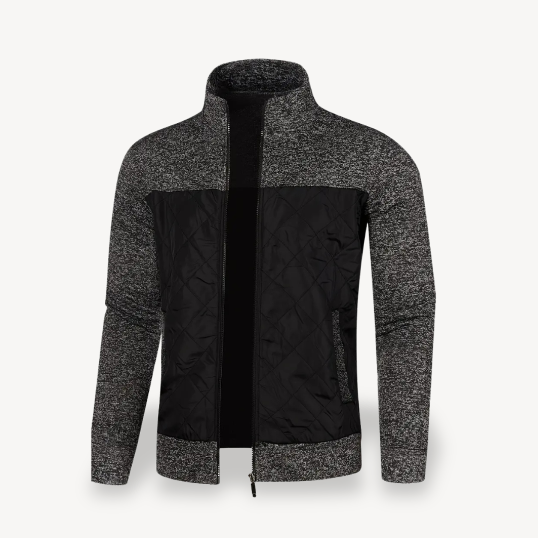 Gesteppte, wattierte Reißverschlussjacke für Herren | Loravelle 6