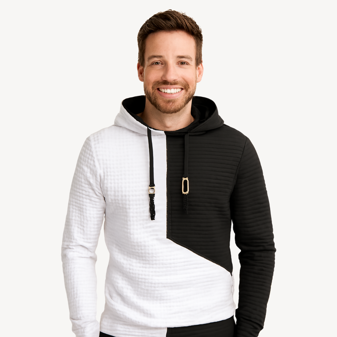 Gesteppter Hoodie für Herren | Loravelle 2