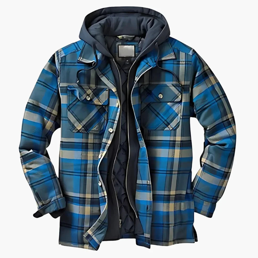 Gestepptes Hemdjacke für Herren 4