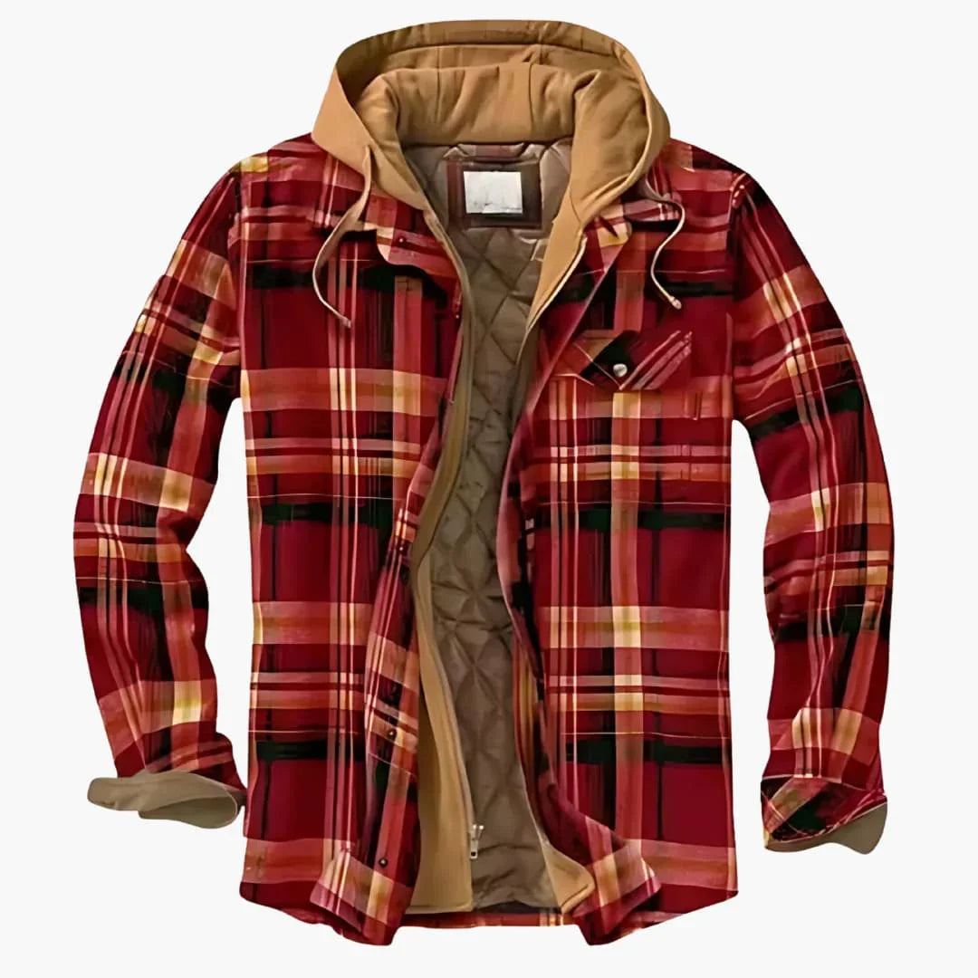 Gestepptes Hemdjacke für Herren 6