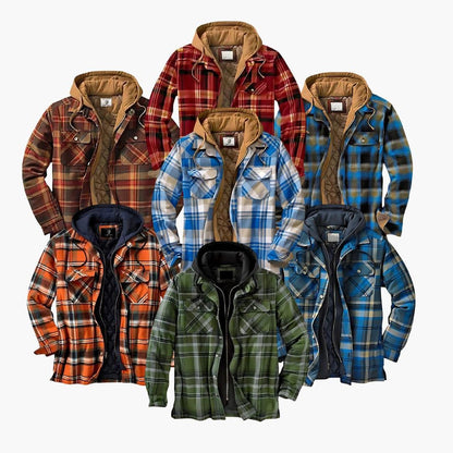 Gestepptes Hemdjacke für Herren 7