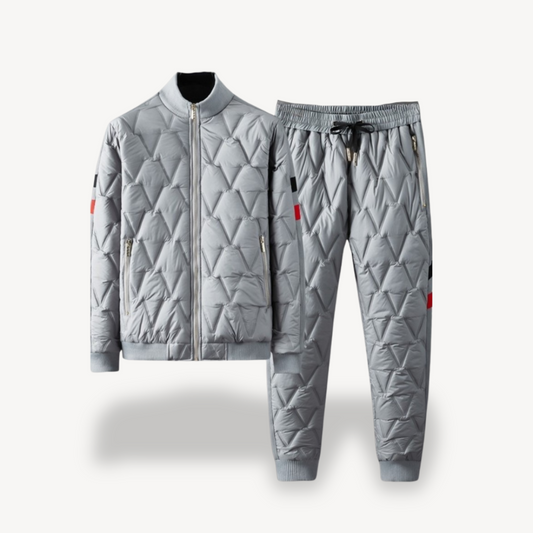 Gestepptes Herren-Set aus Jacke und Hose | Loravelle 0