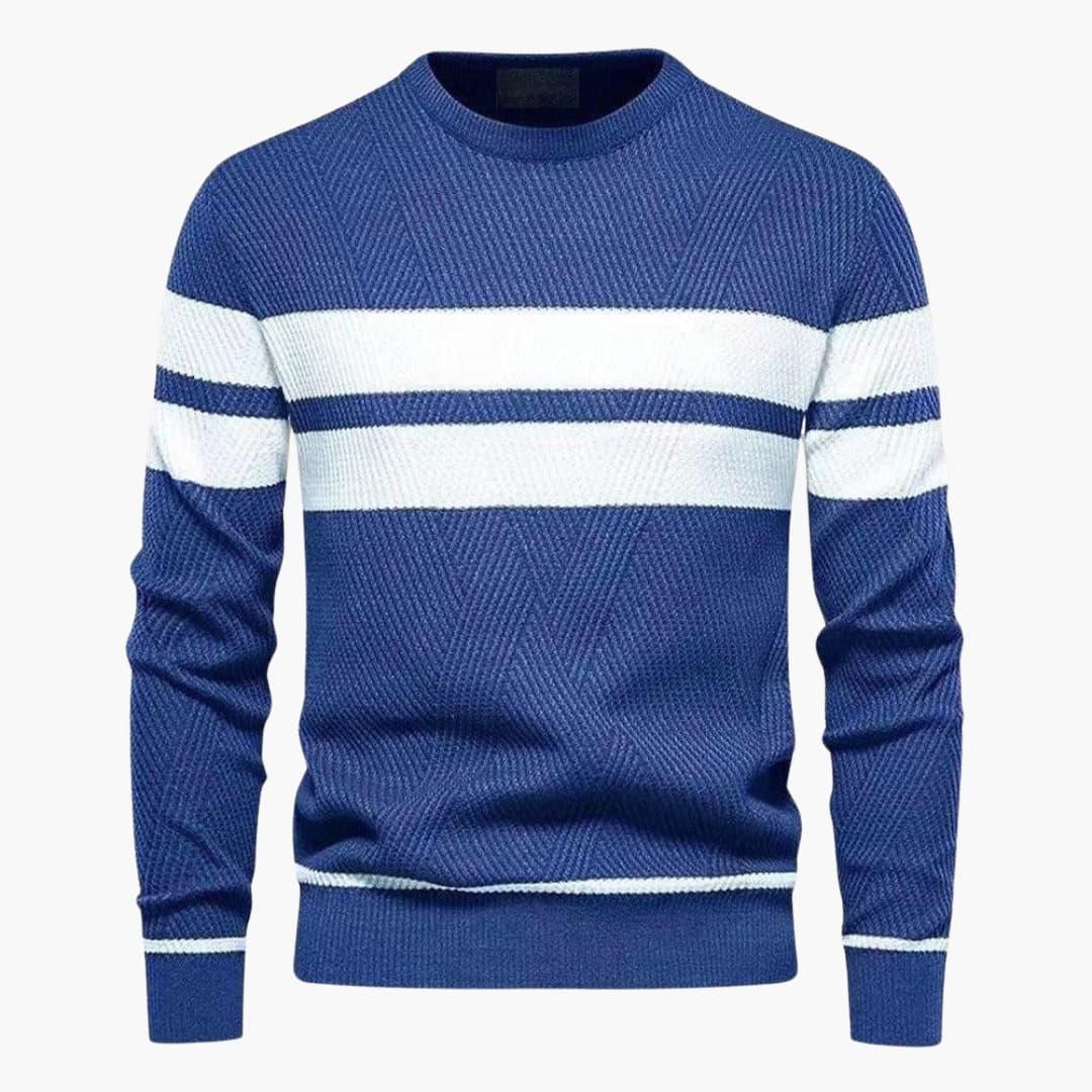 Gestreifter Pullover für Herren 0