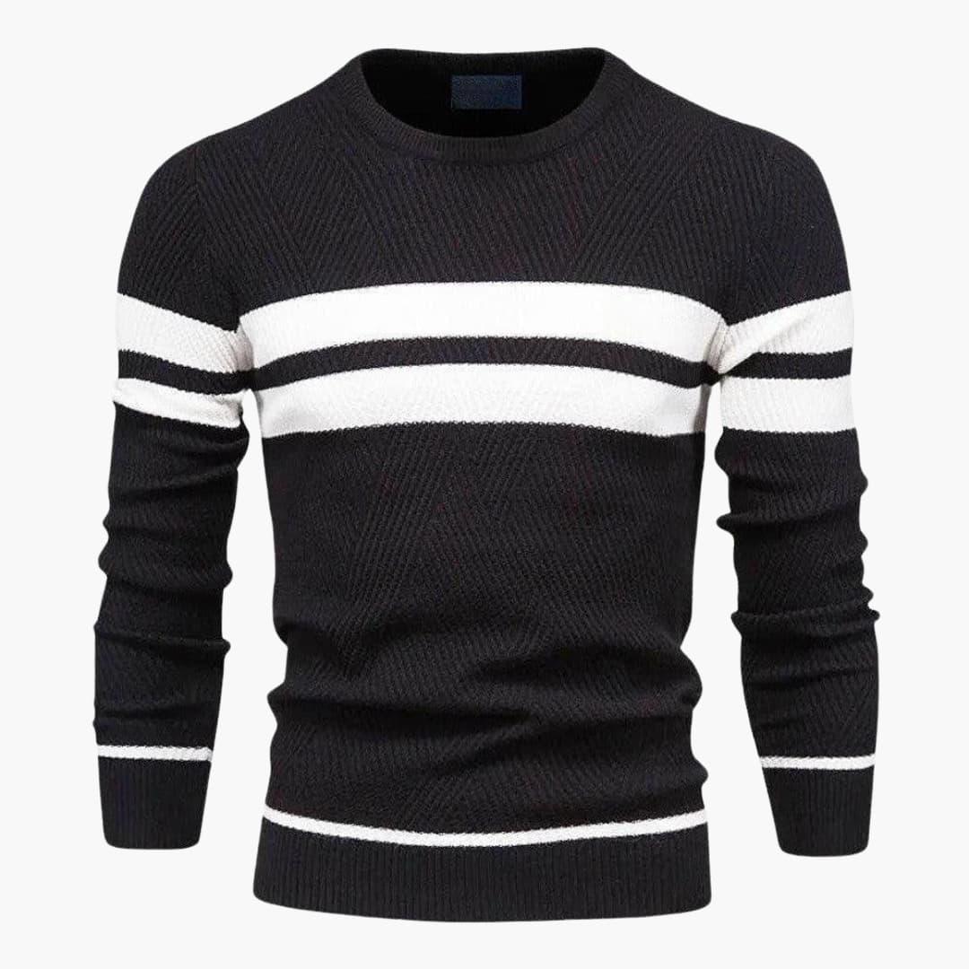 Gestreifter Pullover für Herren 1