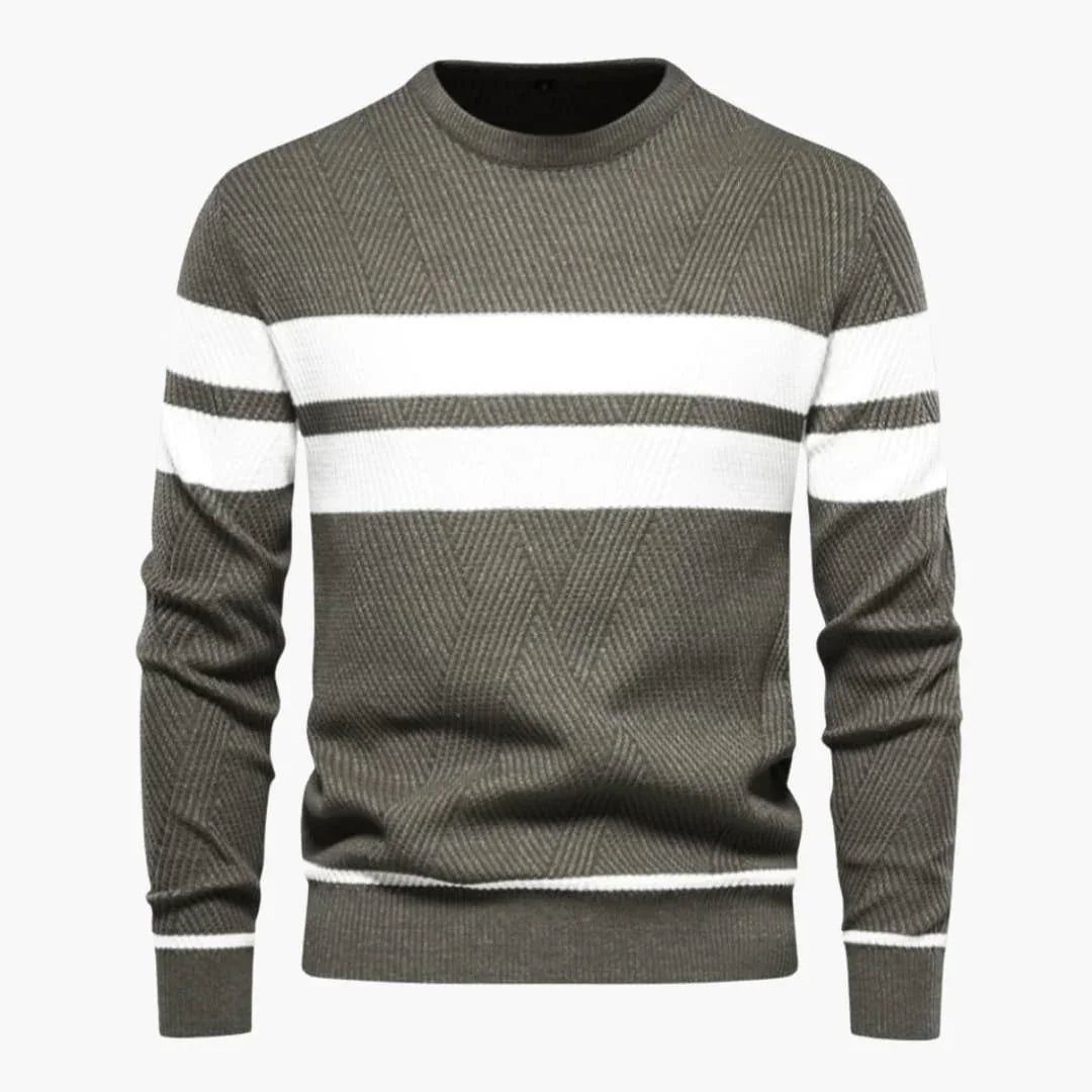 Gestreifter Pullover für Herren 3