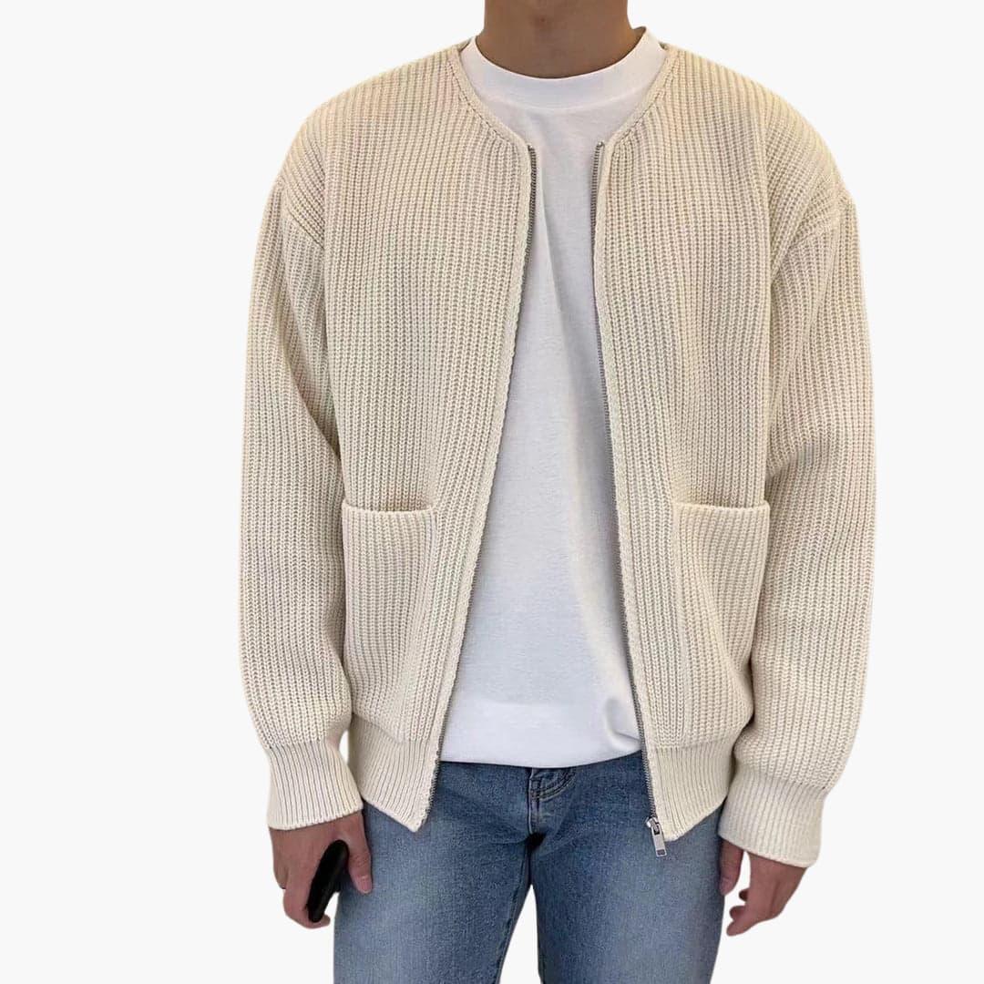 Gestrickte Strickjacke für Herren 0