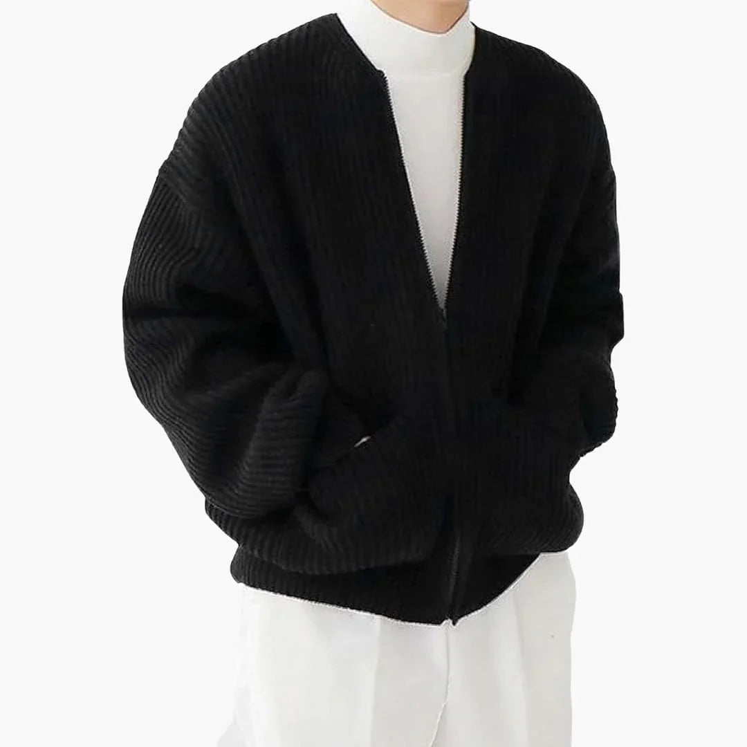 Gestrickte Strickjacke für Herren 6