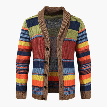 Gestrickte Wollstrickjacke für Damen 0
