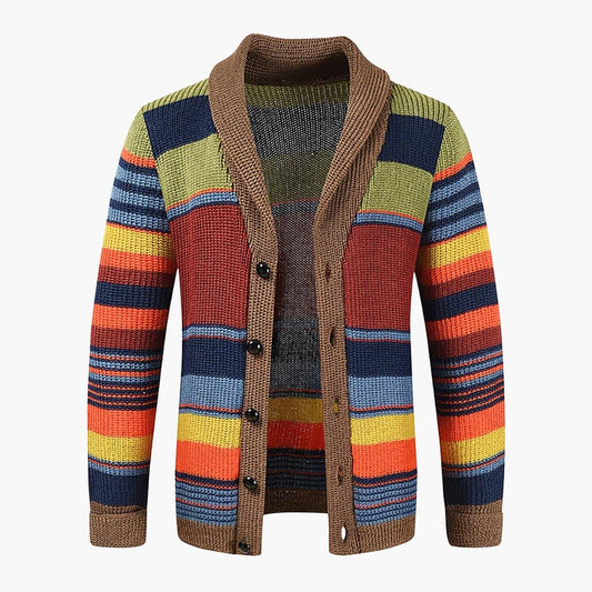 Gestrickte Wollstrickjacke für Damen 0