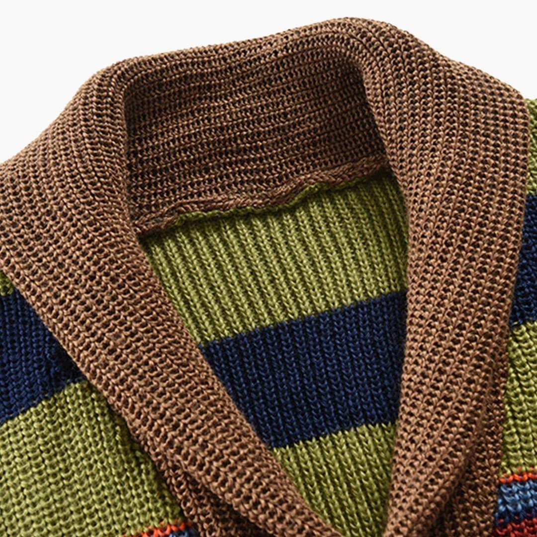 Gestrickte Wollstrickjacke für Damen 2