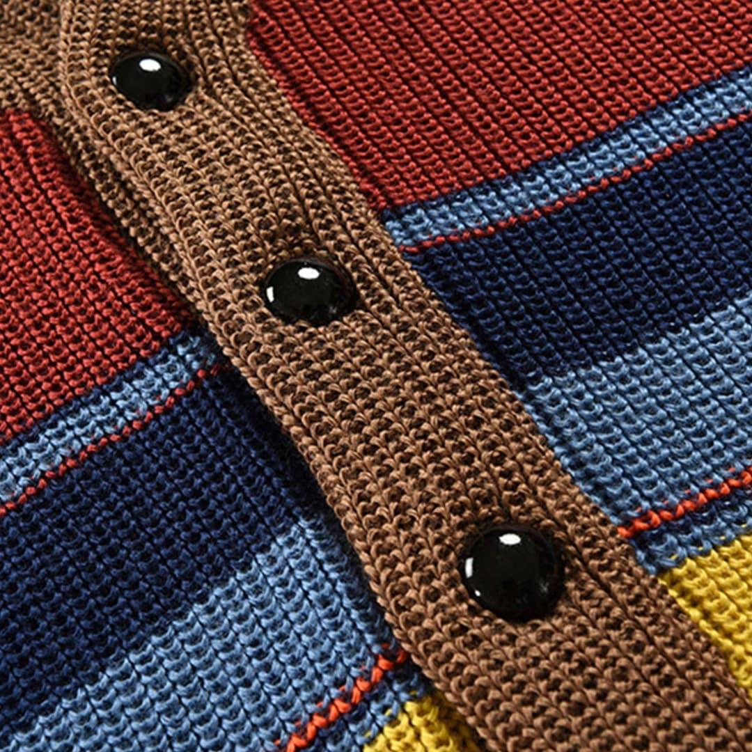 Gestrickte Wollstrickjacke für Damen 3