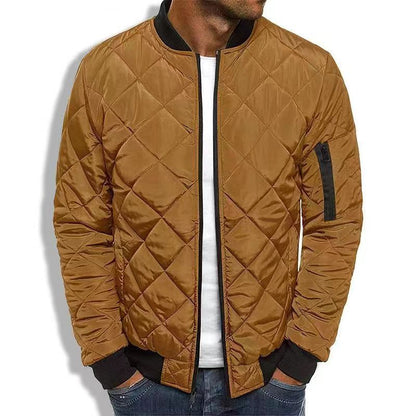 Outdoor Steppjacke Reißverschluss Modern