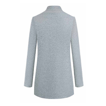Damen Wintermantel Maßgeschneidert Chic Lang