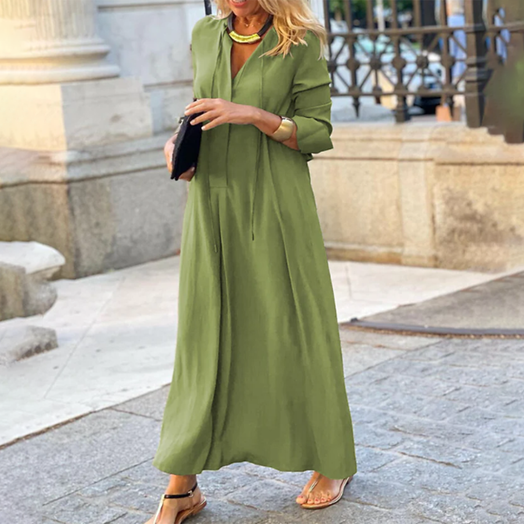 Uliviana Damen-Maxikleid: Bequem und lang