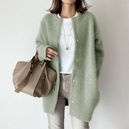 Elegante Kaschmir Strickjacke Damen Modern