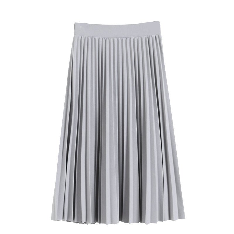 Klassischer Midirock Damen Elegant Midilänge