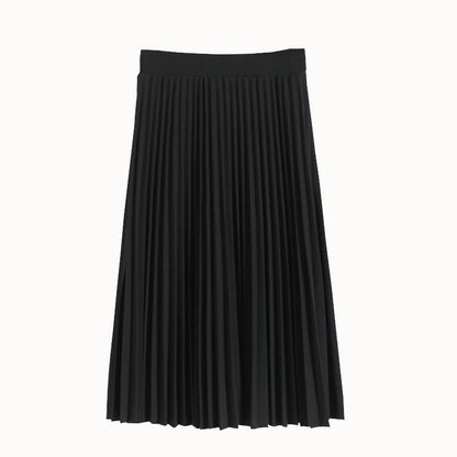 Klassischer Midirock Damen Elegant Midilänge