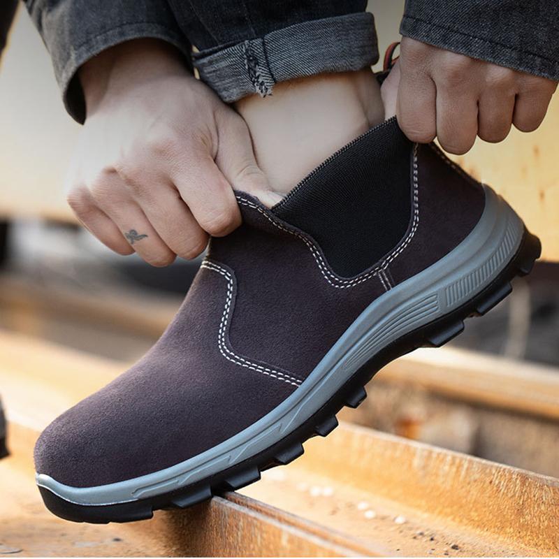Chelsea Stiefel Warme Winterstiefel Sicherheitsschuhe Damen