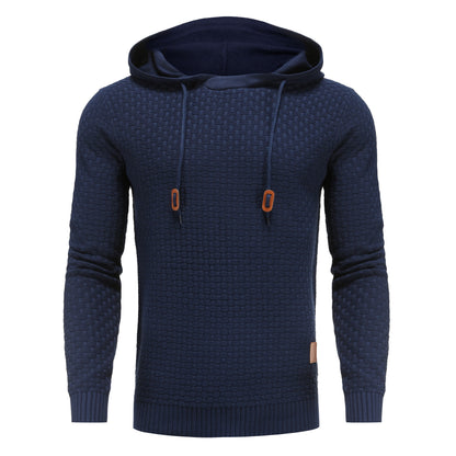 Kapuzenpullover Herren Weich Warm Gemütlich