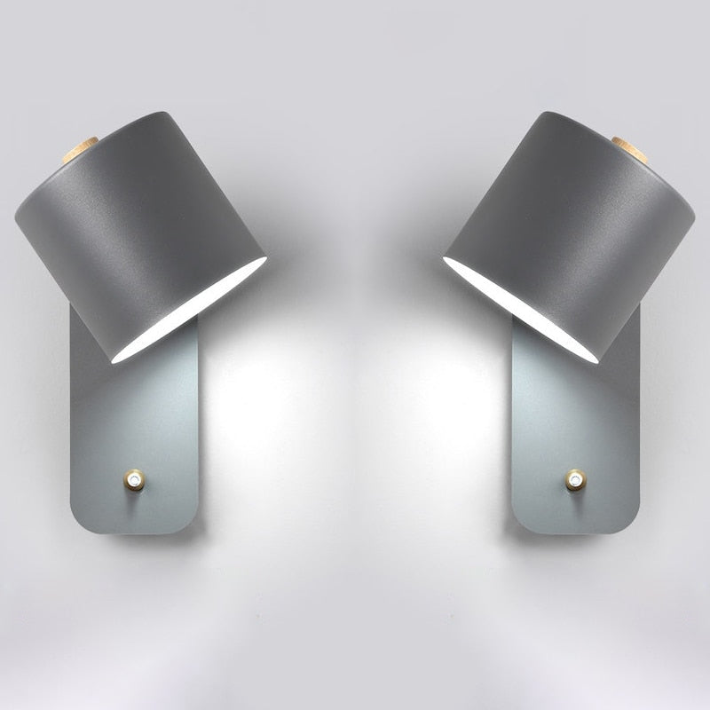 LED Wandleuchte Modern mit Schalter für Wohnzimmer