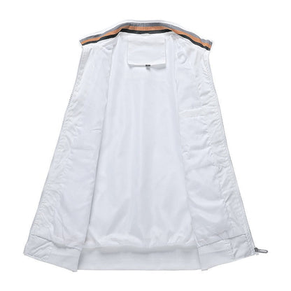 Herren Übergangsjacke Modern Elegant Alltag
