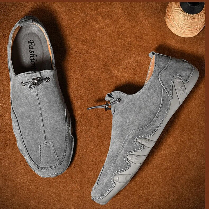 Echte Leder Herrenschuhe Heidi Stil