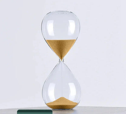 Glas Sanduhr Timer Stilvoll 5/10/30/60 Minuten Dekoration