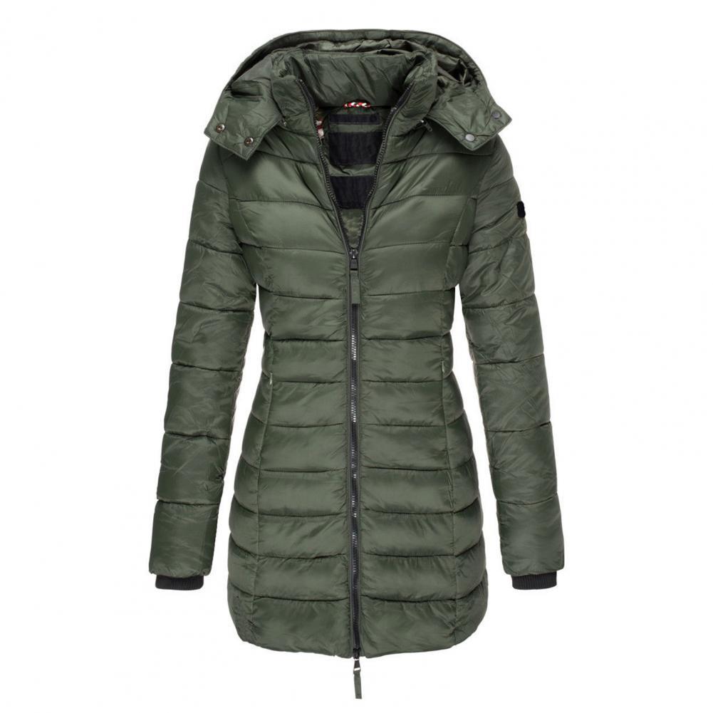 Wasserabweisende Damen Steppjacke mit Kapuze