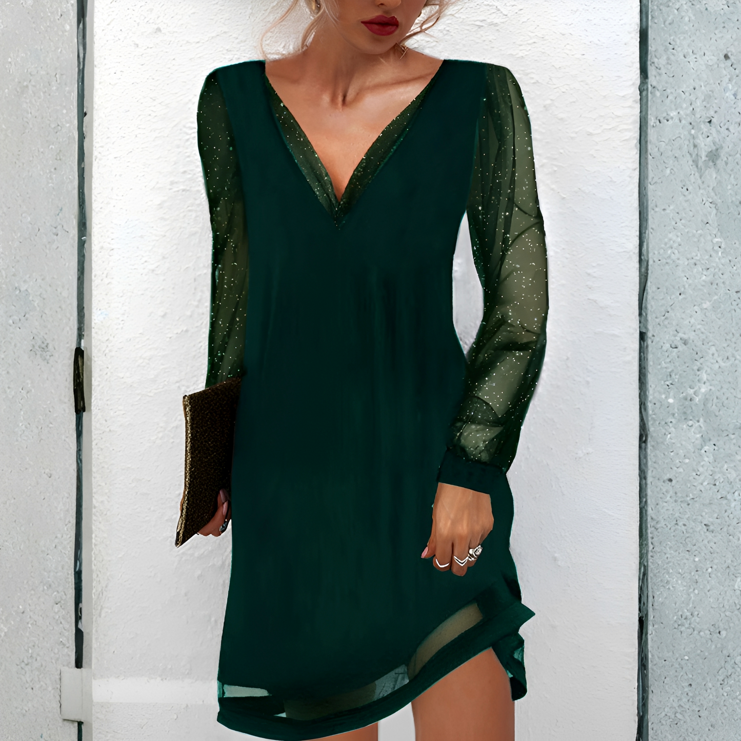 Nachhaltiges Damenkleid Elegantes Umweltfreundlich