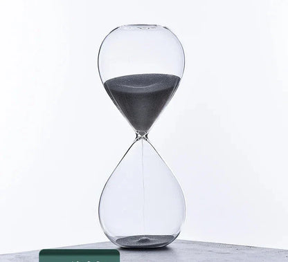 Glas Sanduhr Timer Stilvoll 5/10/30/60 Minuten Dekoration