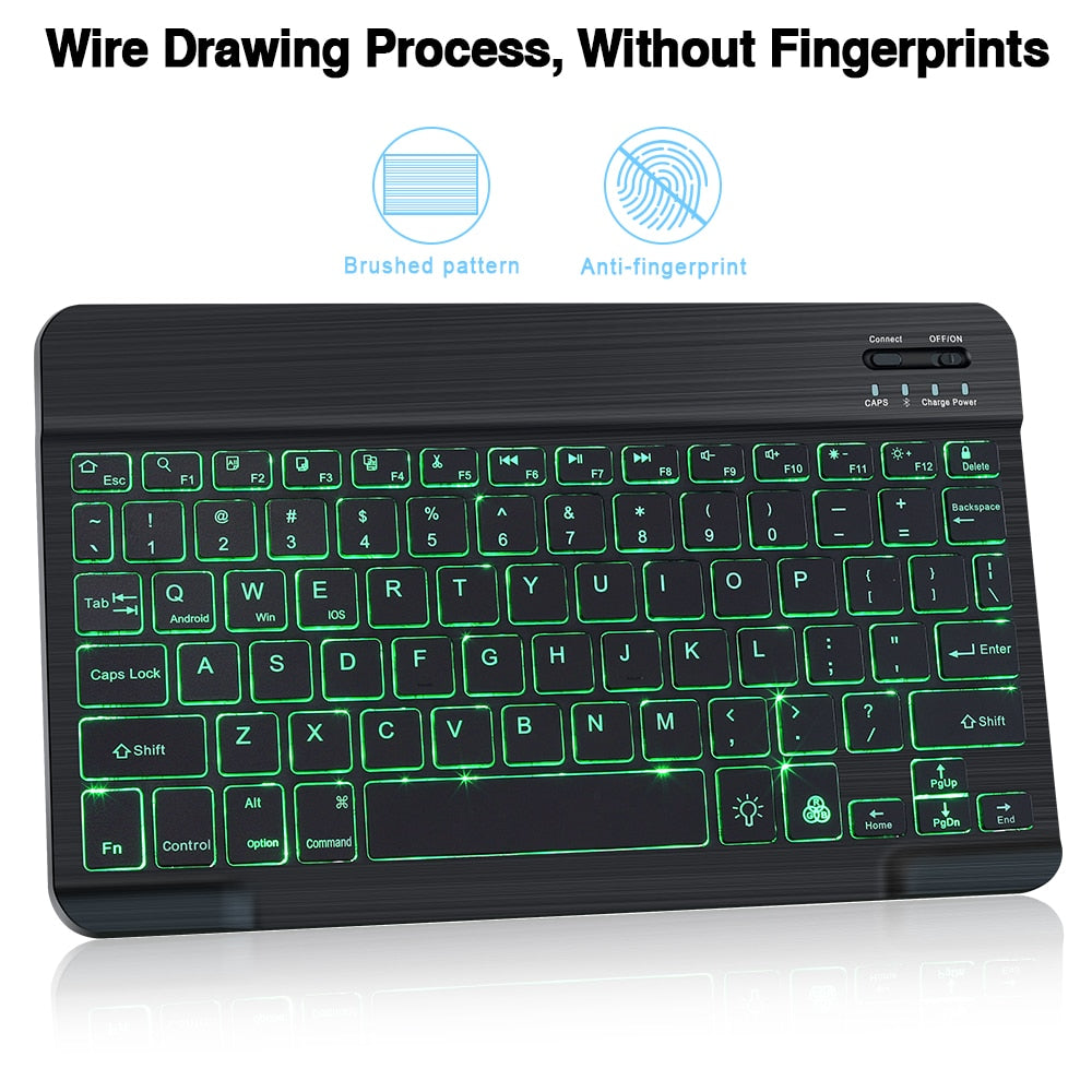 Bluetooth Tastatur Set Kabellos mit Maus