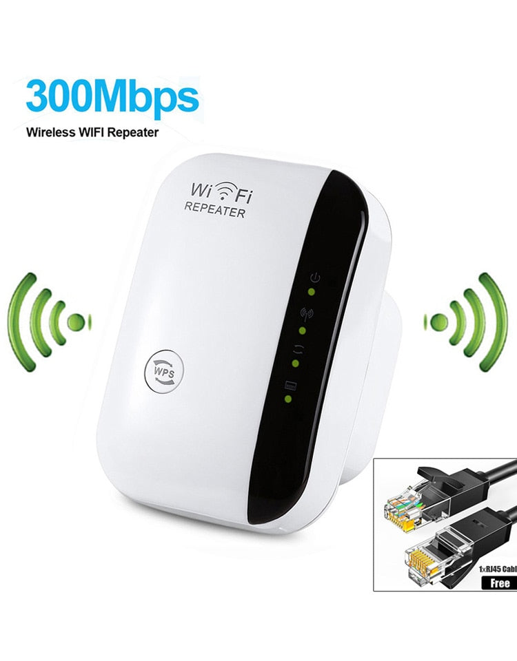 WLAN Reichweitenverstärker Kabellos WiFi Booster Stark