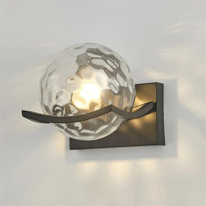 Moderne LED Glas Wandlampe Dimmbar Berlin