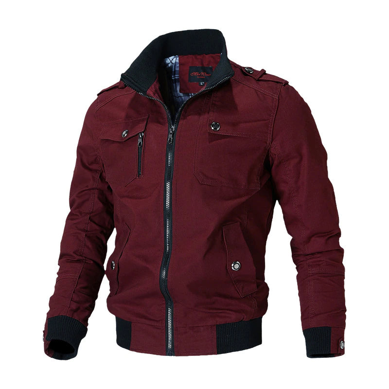 Trendige Bomberjacke Damen Elegant Schwarz