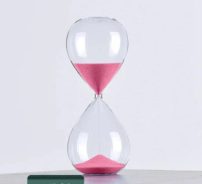 Glas Sanduhr Timer Stilvoll 5/10/30/60 Minuten Dekoration