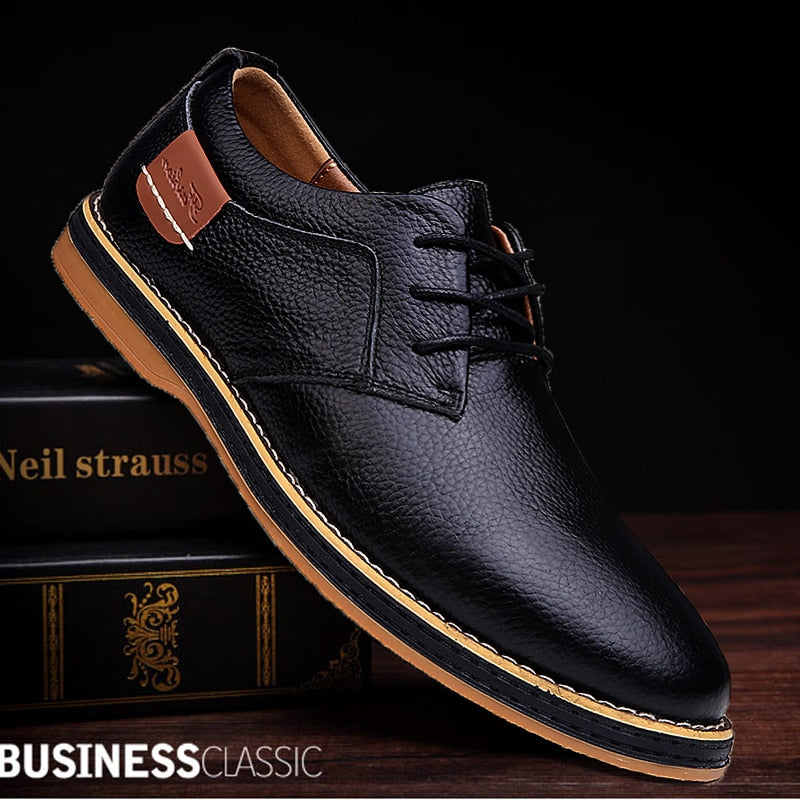 Lederschuhe Herren Oxford Schuhe Elegante Qualität - BerlinGlamour