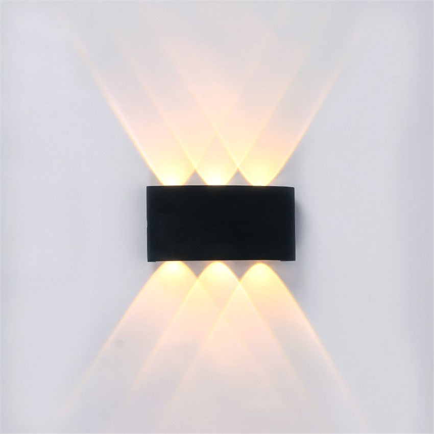 LED Wandleuchte Wasserdicht Modern Für Innen und Außen