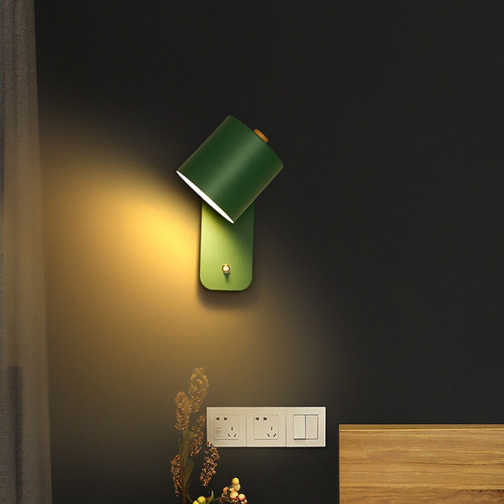 LED Wandleuchte Modern mit Schalter für Wohnzimmer