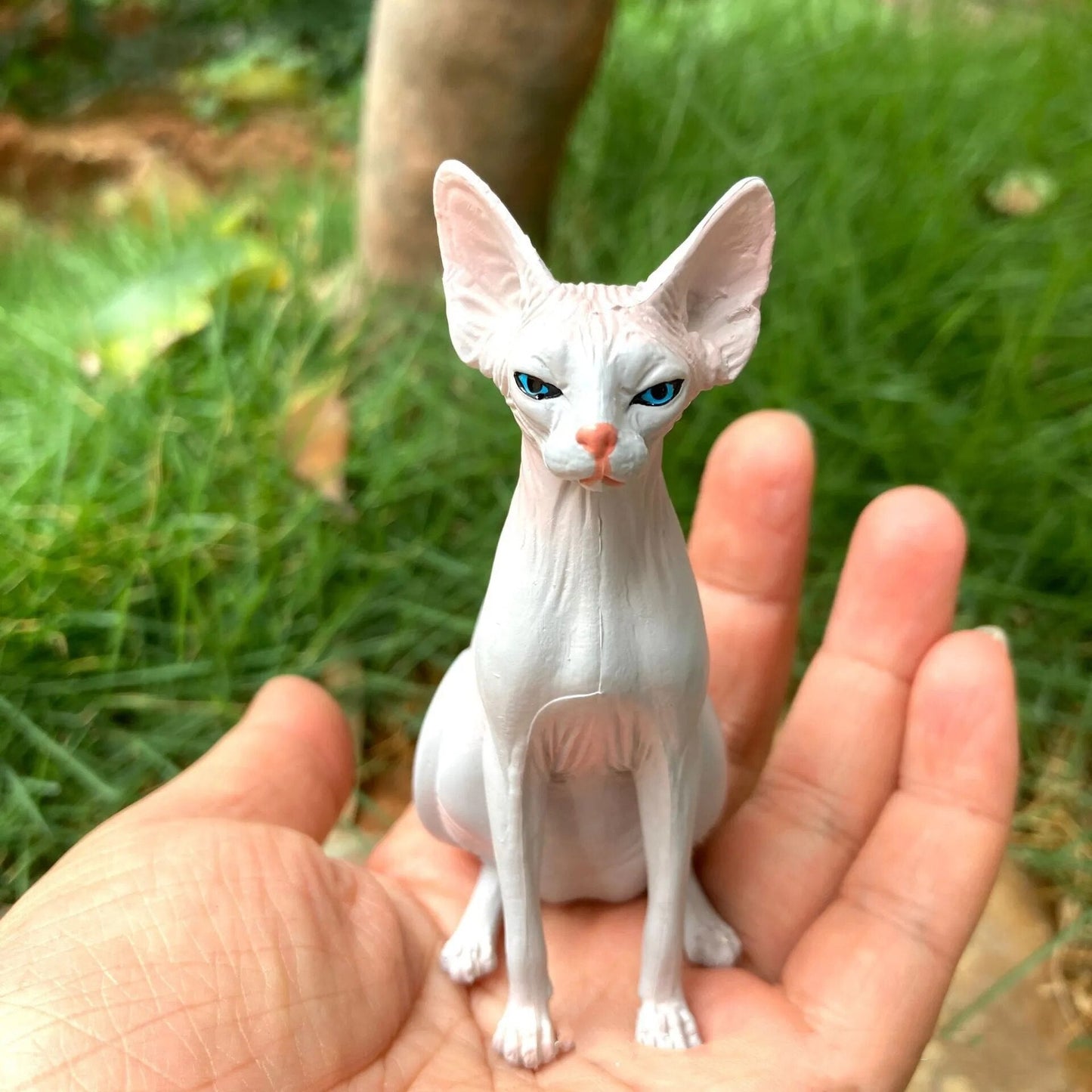Sphynx Katze Figur Modern Tischdekoration Berlin Style