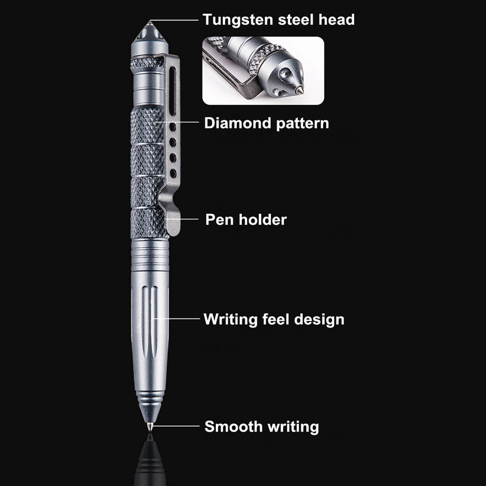 Taktischer Survival Stift Edelstahl Robust