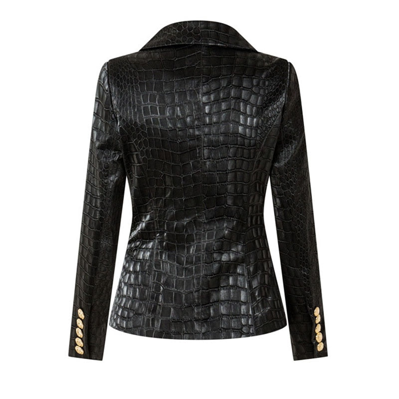 Lederjacke Damen Modern Glamour Style - BerlinGlamour