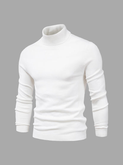 Herren Rollkragenpullover Waschbar Weich - BerlinGlamour