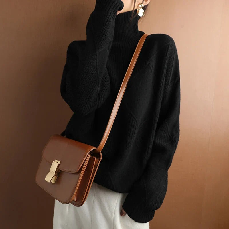 Weicher Rollkragenpullover Cashmere Warm Bequem