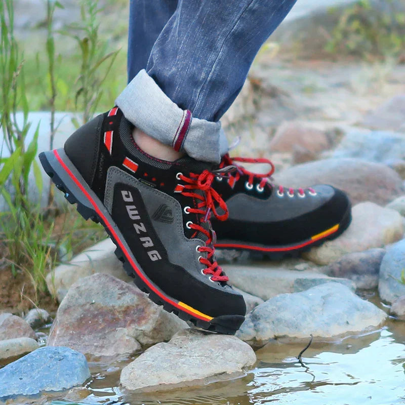 Wanderschuhe Herren Wasserdicht Robust Schnürsenkel