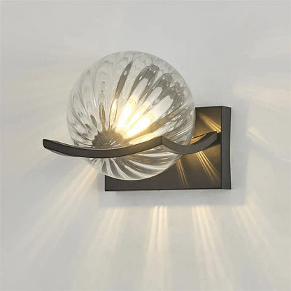 Moderne LED Glas Wandlampe Dimmbar Berlin