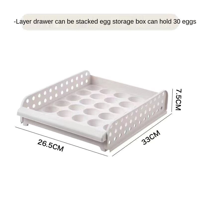 Praktischer Eierlagerbehälter Smart Organizer