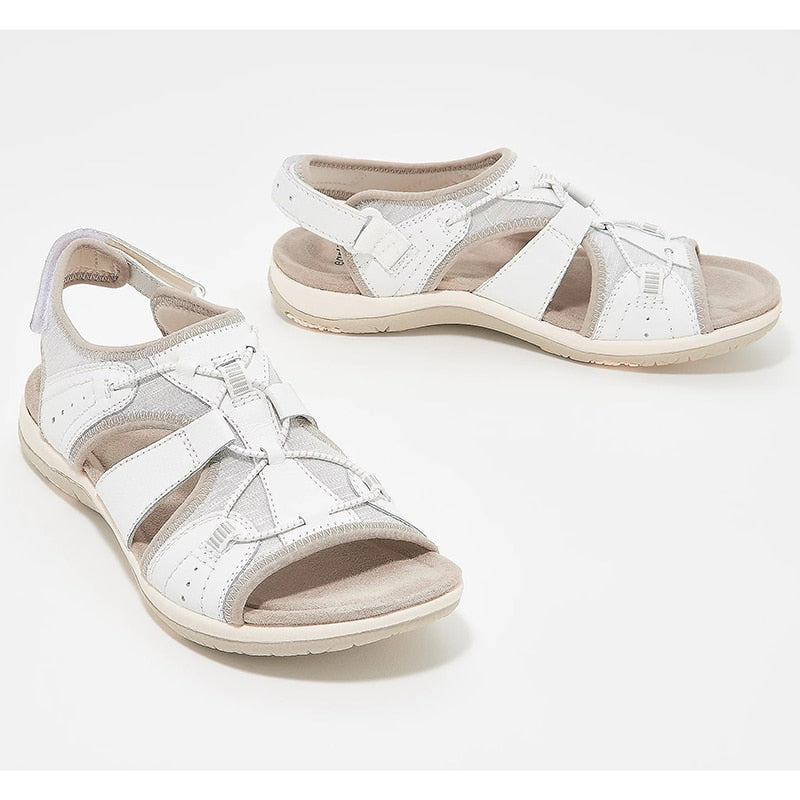 Damen Sandalen Komfortabel Sommer